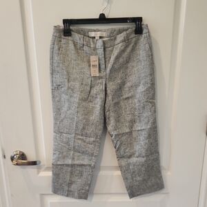NWT LOFT Marisa Cropped Pant